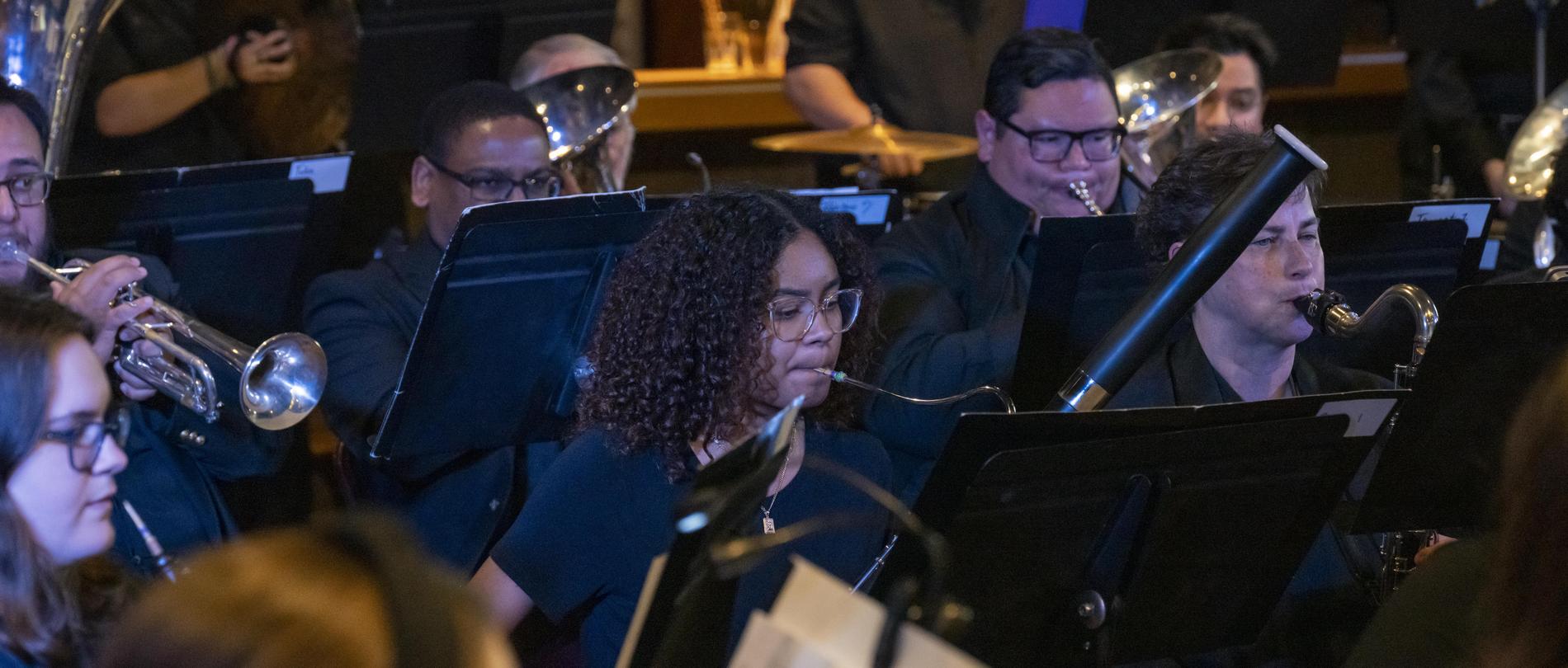 Titan Civic Band plays a concert